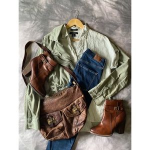 FOSSIL Brown Leather Purse